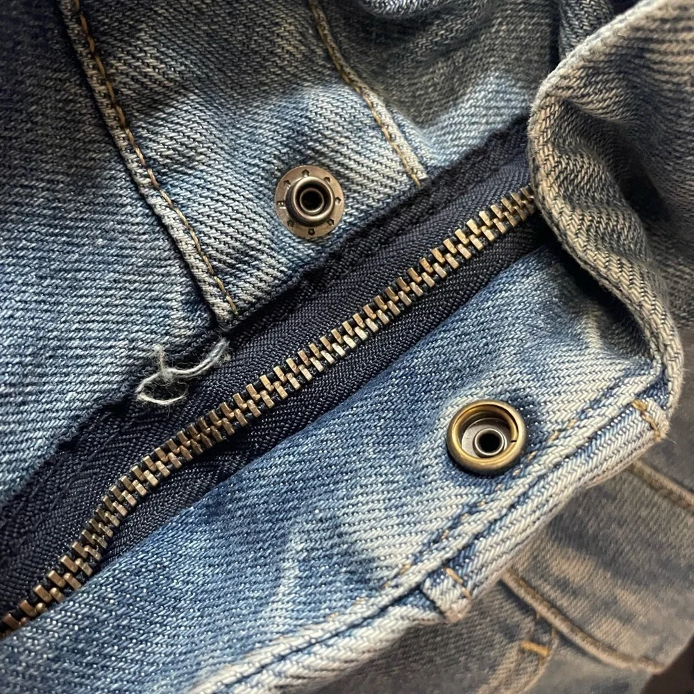Good American denim jumpsuit - Picture 6 of 8